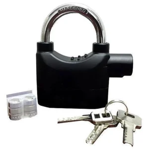 110dB Alarm Padlock with Motion Sensor