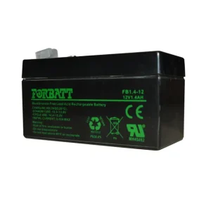 Forbatt 12V 1.4Ah Lead Acid Rechargeable Battery